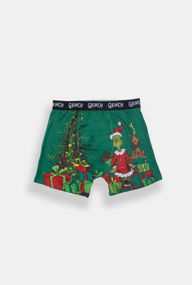 Mens The Grinch Christmas Boxer Brief