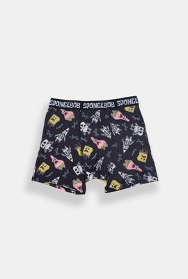 Mens SpongeBob Skeleton Boxer Brief