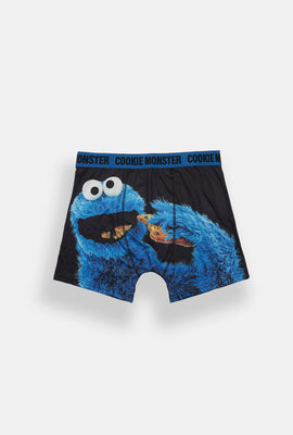 Caleçon boxeur imprimé Cookie Monster