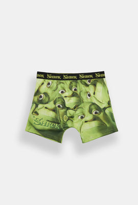 Caleçon boxeur imprimé visages de Shrek