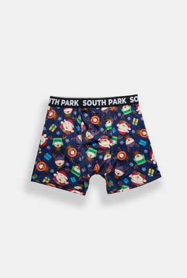 Caleçon boxeur imprimé de Noël South Park