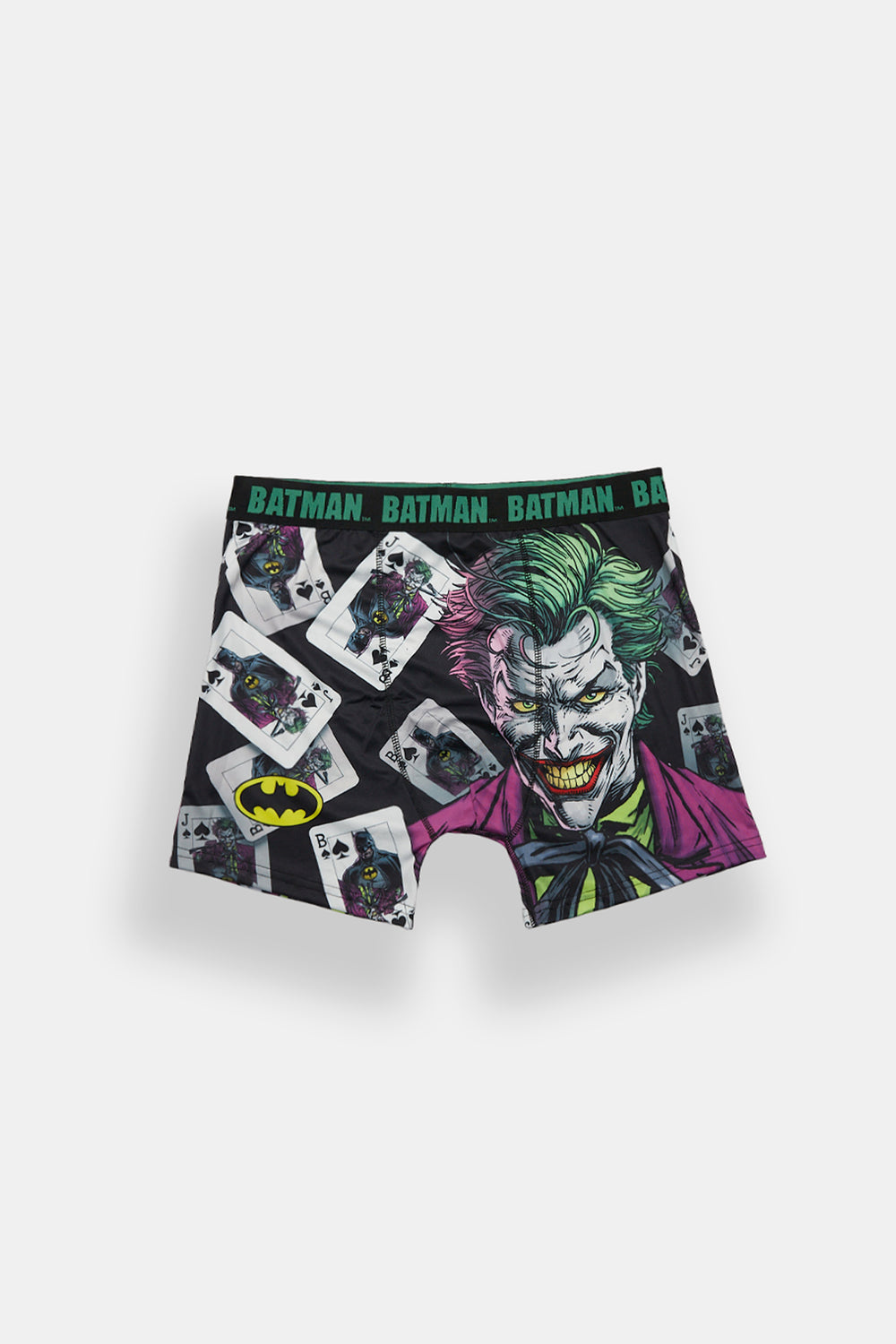 Caleçon boxeur imprimé Joker et cartes à jouer Caleçon boxeur imprimé Joker et cartes à jouer