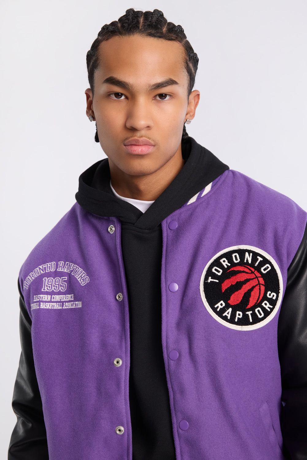 Mens Toronto Raptors Varsity Bomber Jacket Mens Toronto Raptors Varsity Bomber Jacket
