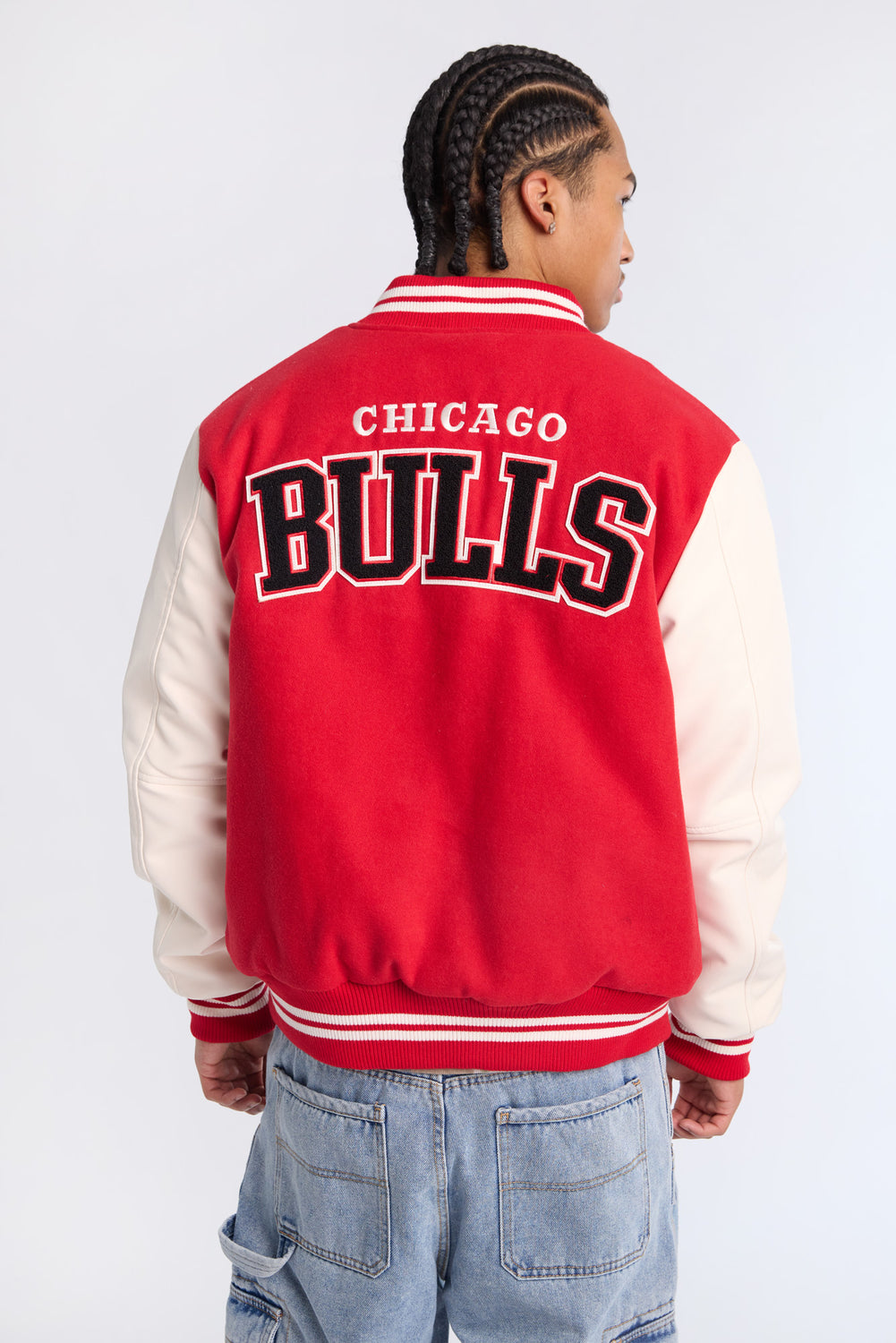 Mens Chicago Bulls Varsity Bomber Jacket Mens Chicago Bulls Varsity Bomber Jacket