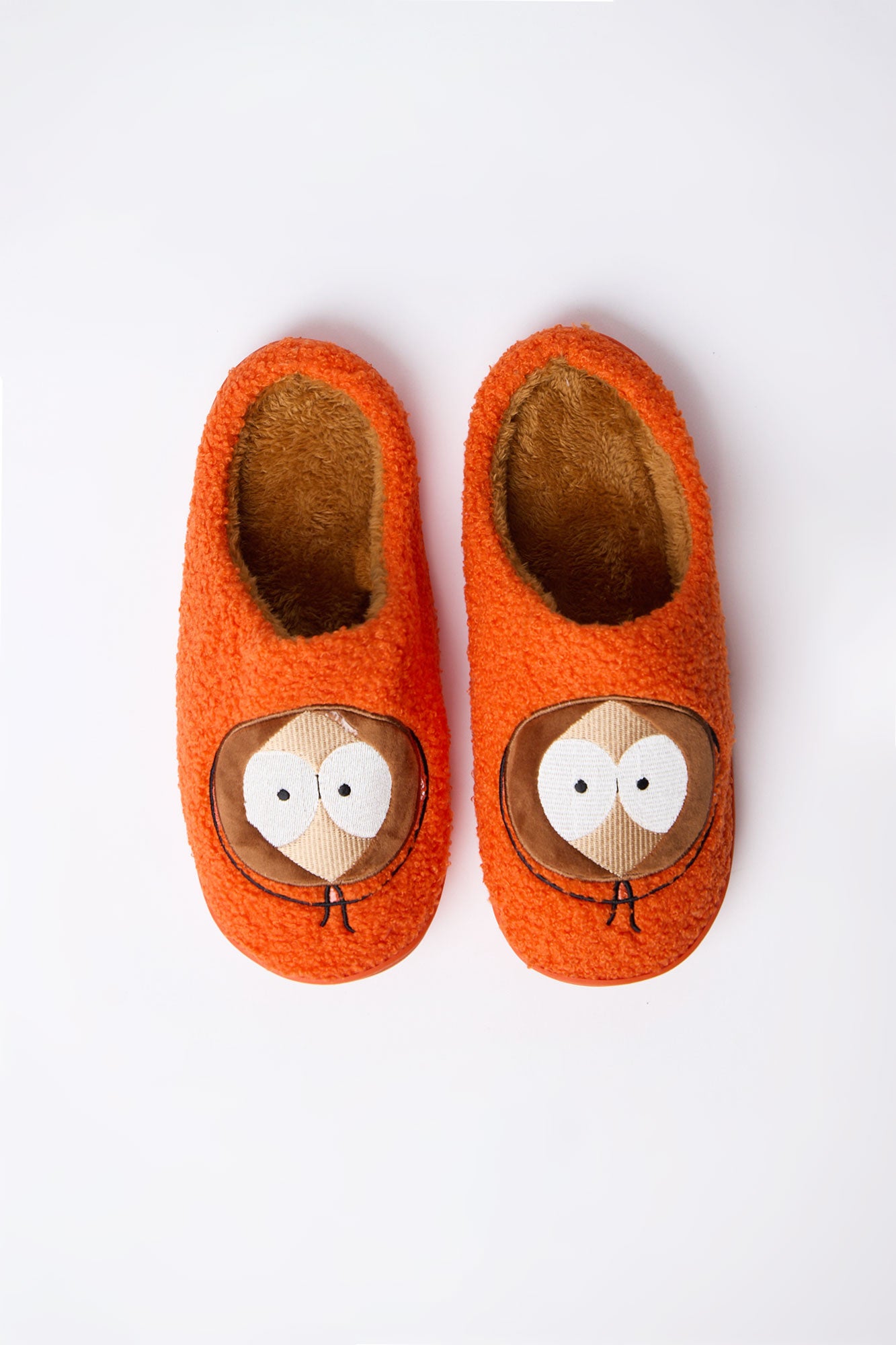 Mens South Park Kenny Plush Slippers - Orange /