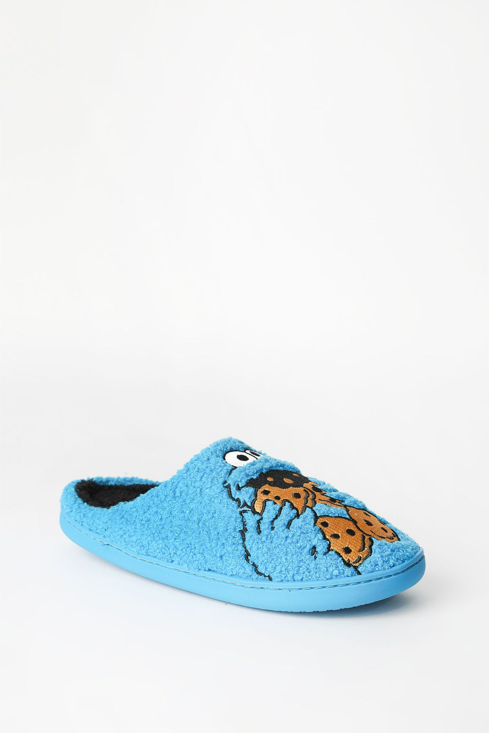 Pantoufles en peluche Cookie Monster homme Pantoufles en peluche Cookie Monster homme