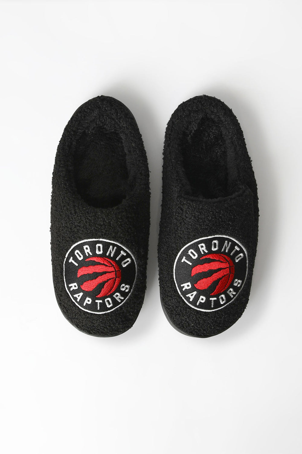 Mens Toronto Raptors Plush Slippers Mens Toronto Raptors Plush Slippers