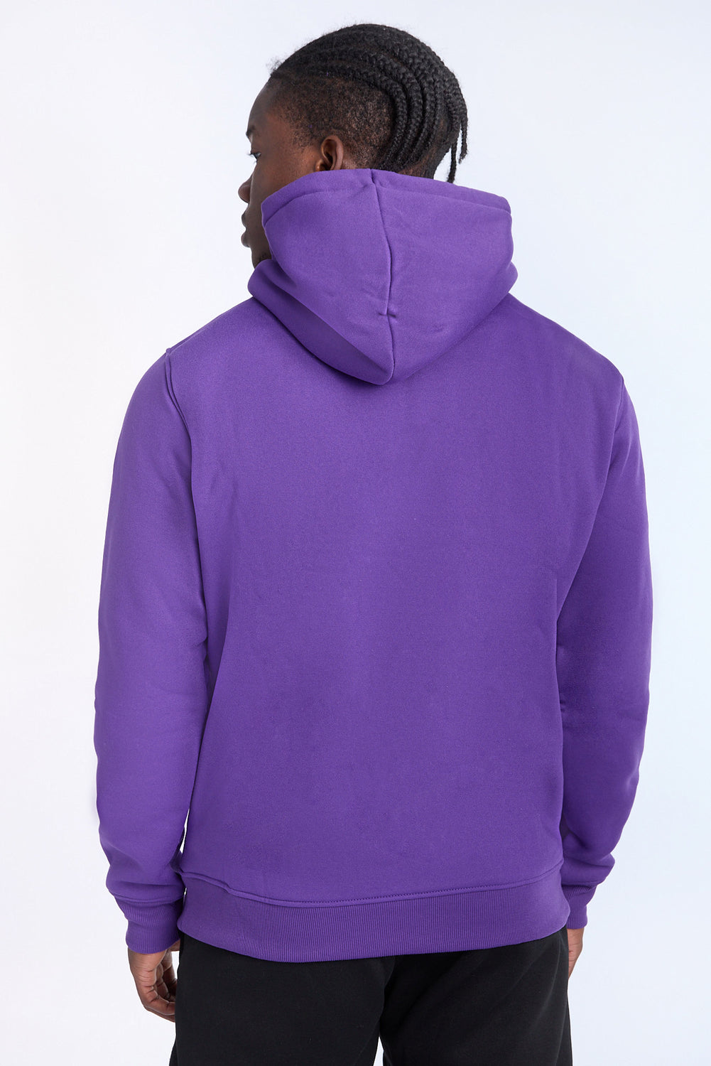 Mens Raptors Chenille Logo Purple Hoodie Mens Raptors Chenille Logo Purple Hoodie