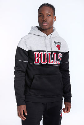 Mens Chicago Bulls Colour Block Hoodie