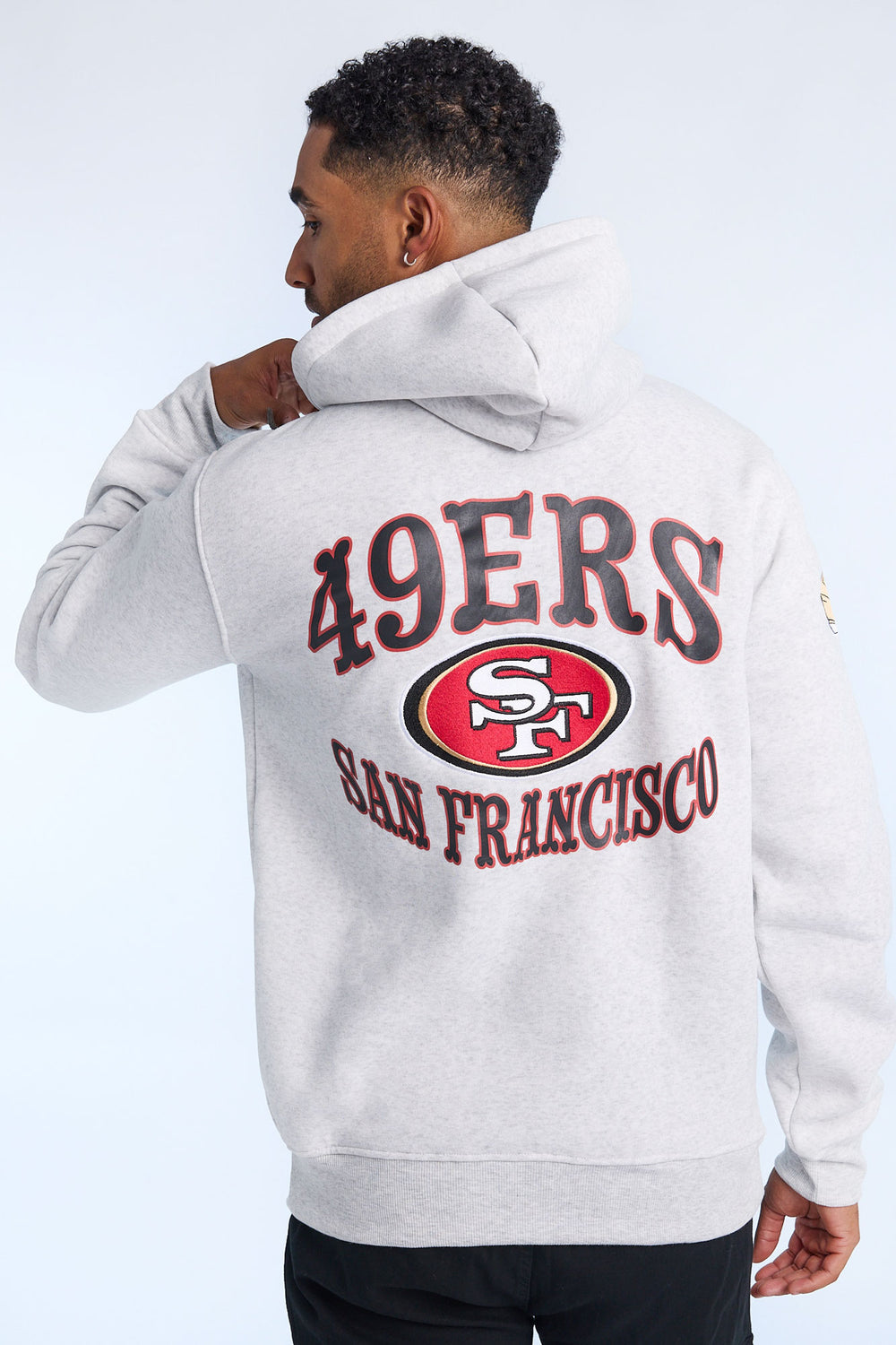 Haut à capuchon logo San Francisco 49ers homme Haut à capuchon logo San Francisco 49ers homme