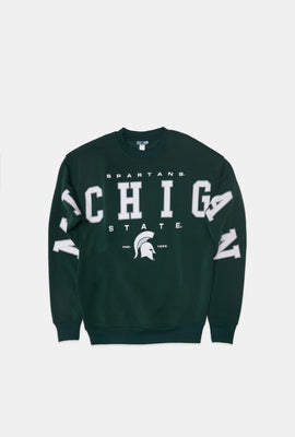 Mens Michigan State Spartans Crewneck Sweatshirt