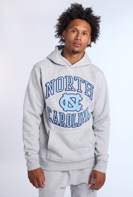 Mens UNC Grey Melange Hoodie