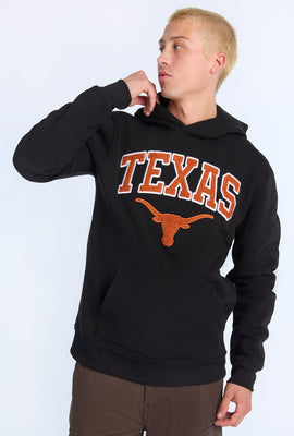 Mens Texas Longhorns Chenille Logo Hoodie