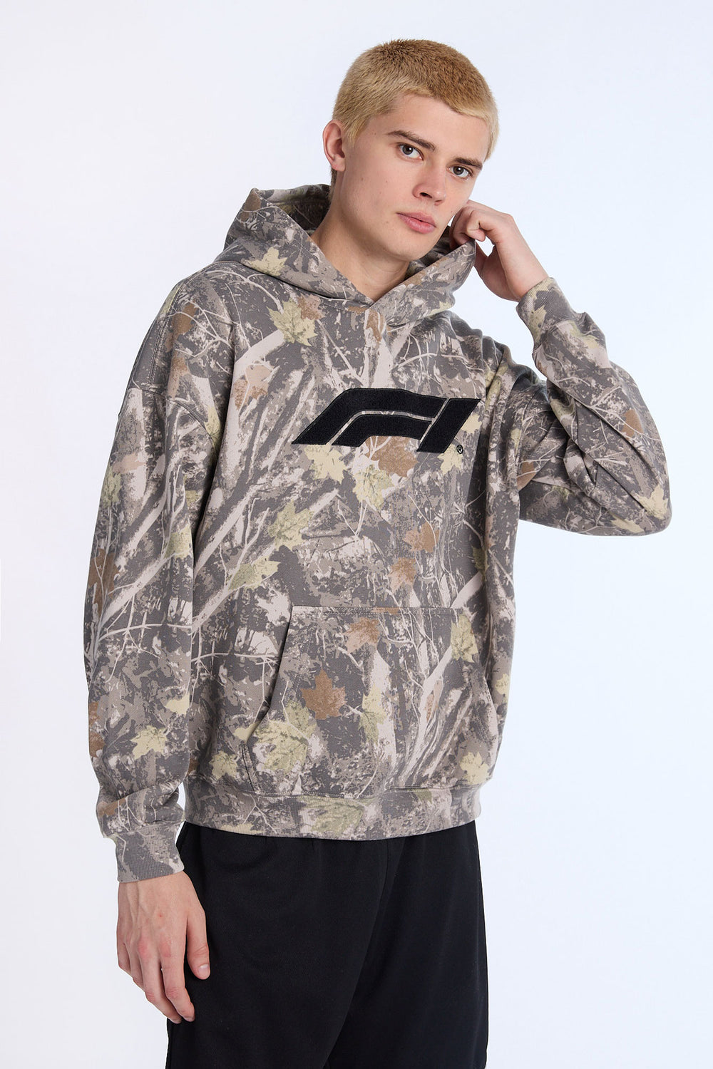 Mens Formula 1 Tree Camo Hoodie Mens Formula 1 Tree Camo Hoodie