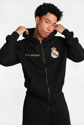 Real Madrid Graphic Zip-Up Hoodie