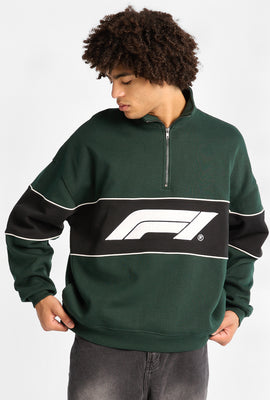 Formula 1 Colour Block Quarter-Zip Sweatshirt