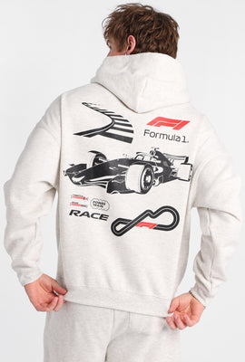 Haut à capuchon imprimé Formula 1