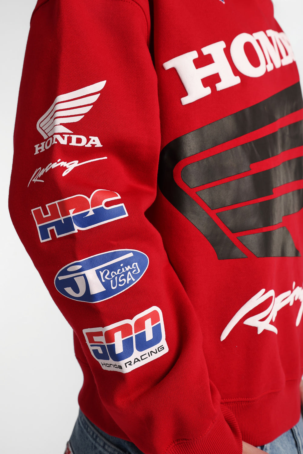 Honda Racing Wing Graphic Hoodie Honda Racing Wing Graphic Hoodie