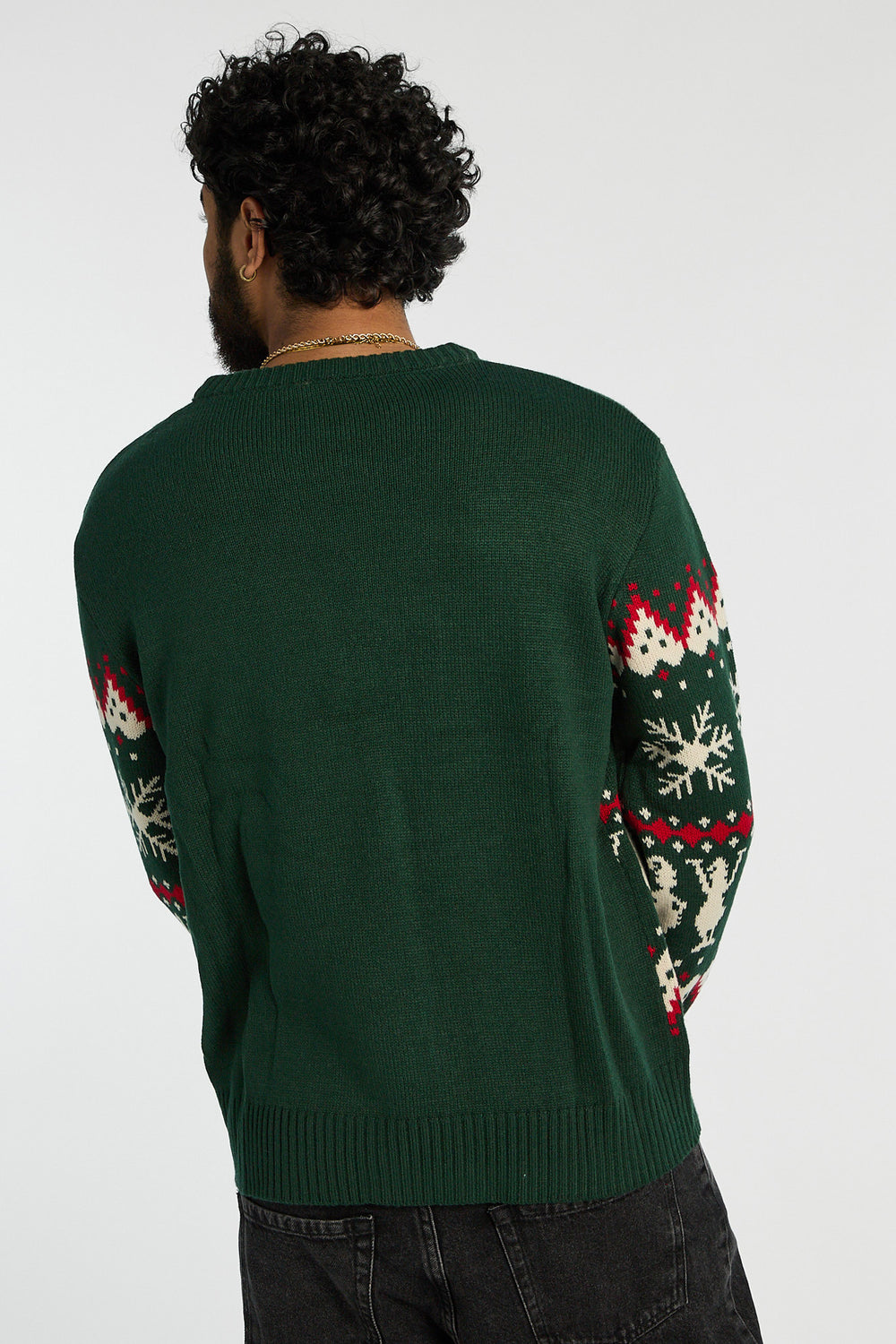 Mens The Grinch Holiday Graphic Sweater Mens The Grinch Holiday Graphic Sweater