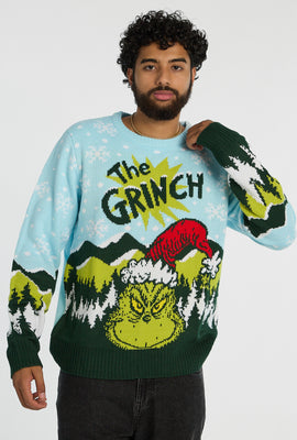 Chandail à motif des Fêtes Le Grinch homme