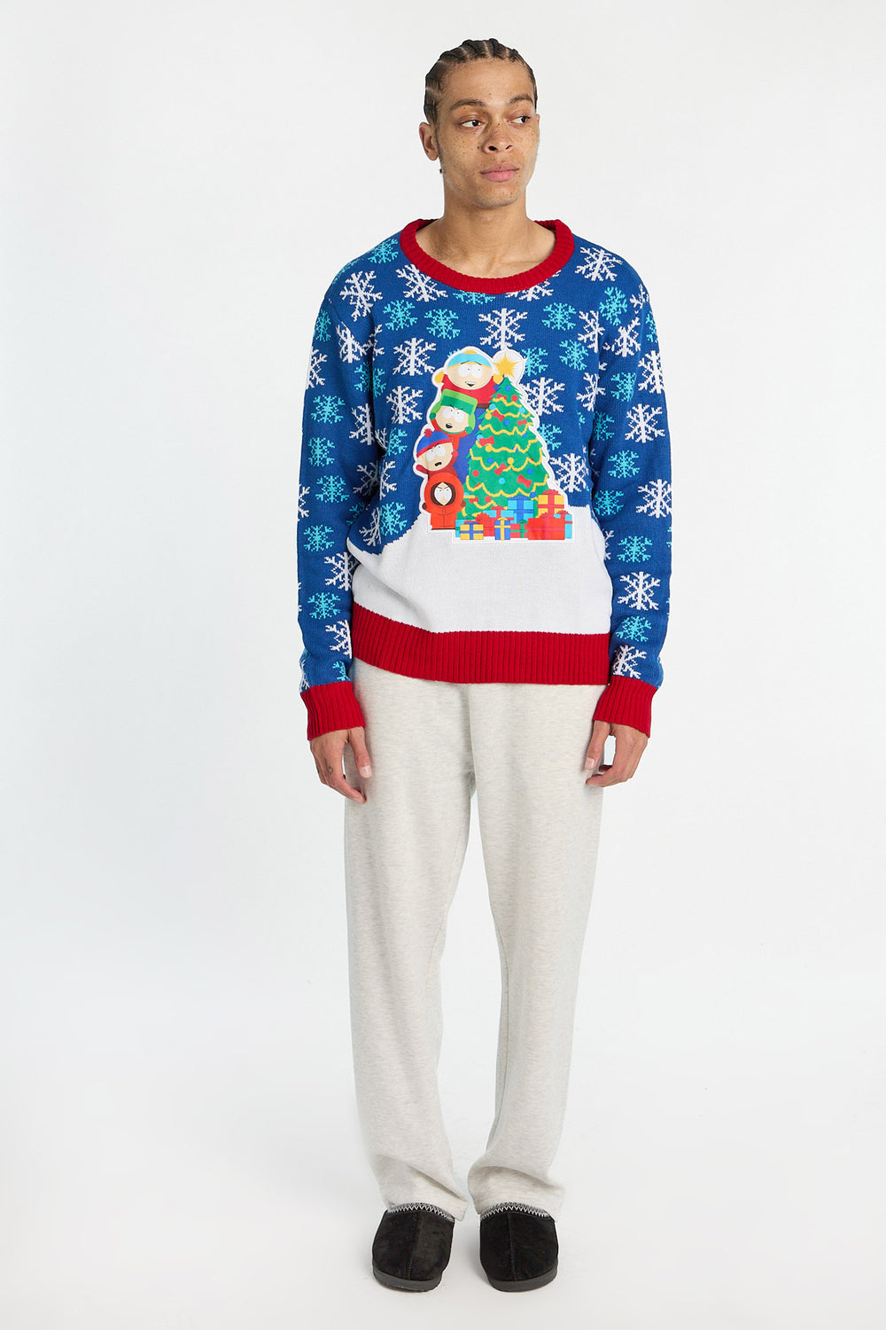 Mens South Park Holiday Graphic Sweater Mens South Park Holiday Graphic Sweater