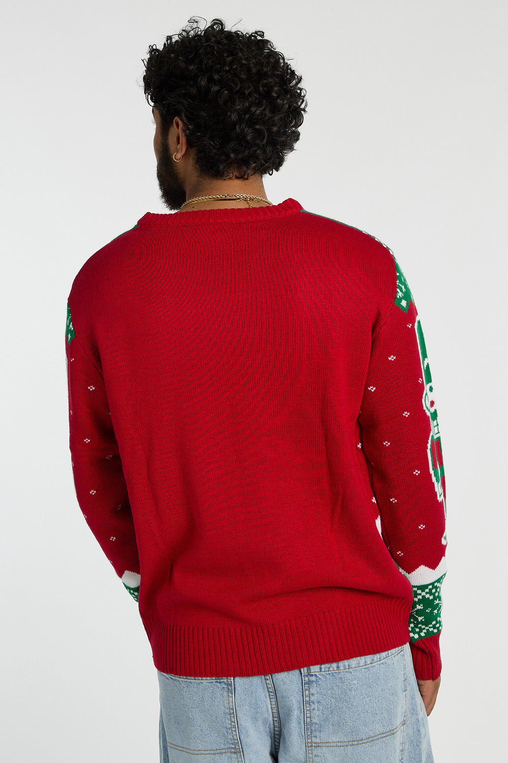 Mens Elf Son of A Nutcracker Holiday Sweater Mens Elf Son of A Nutcracker Holiday Sweater