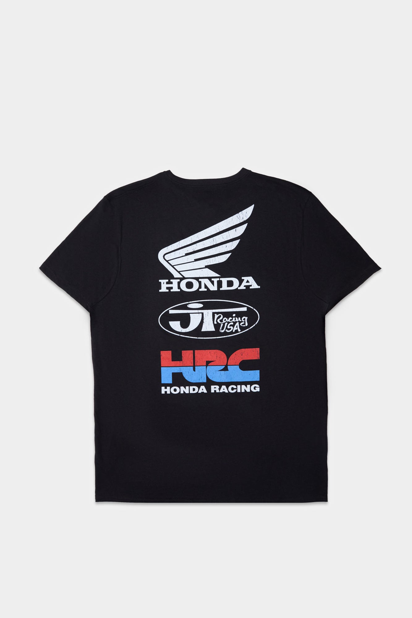 Mens Honda Racing Graphic T-Shirt - Black /