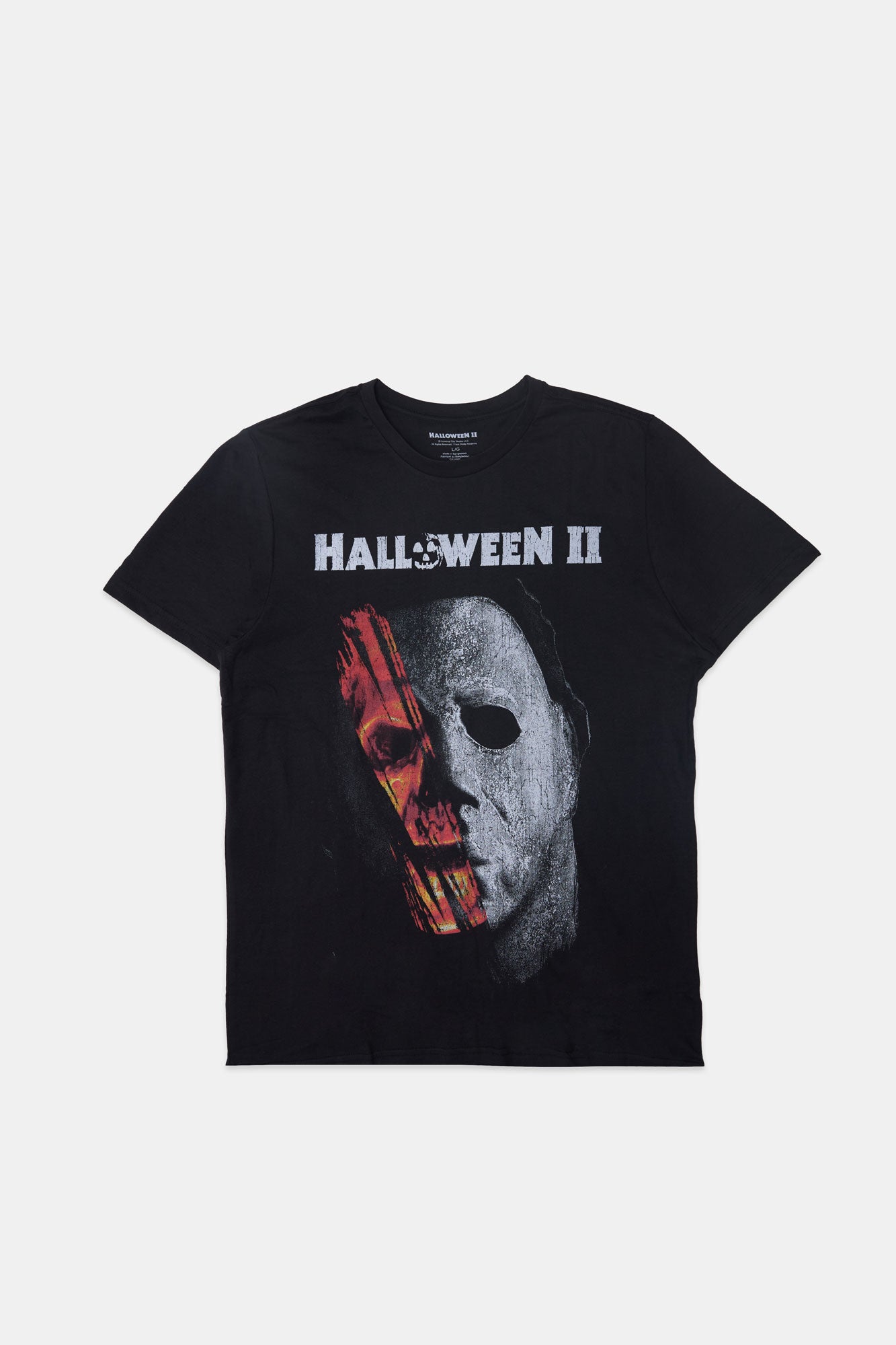 Mens Halloween II No Place to Hide Graphic T-Shirt - Black /