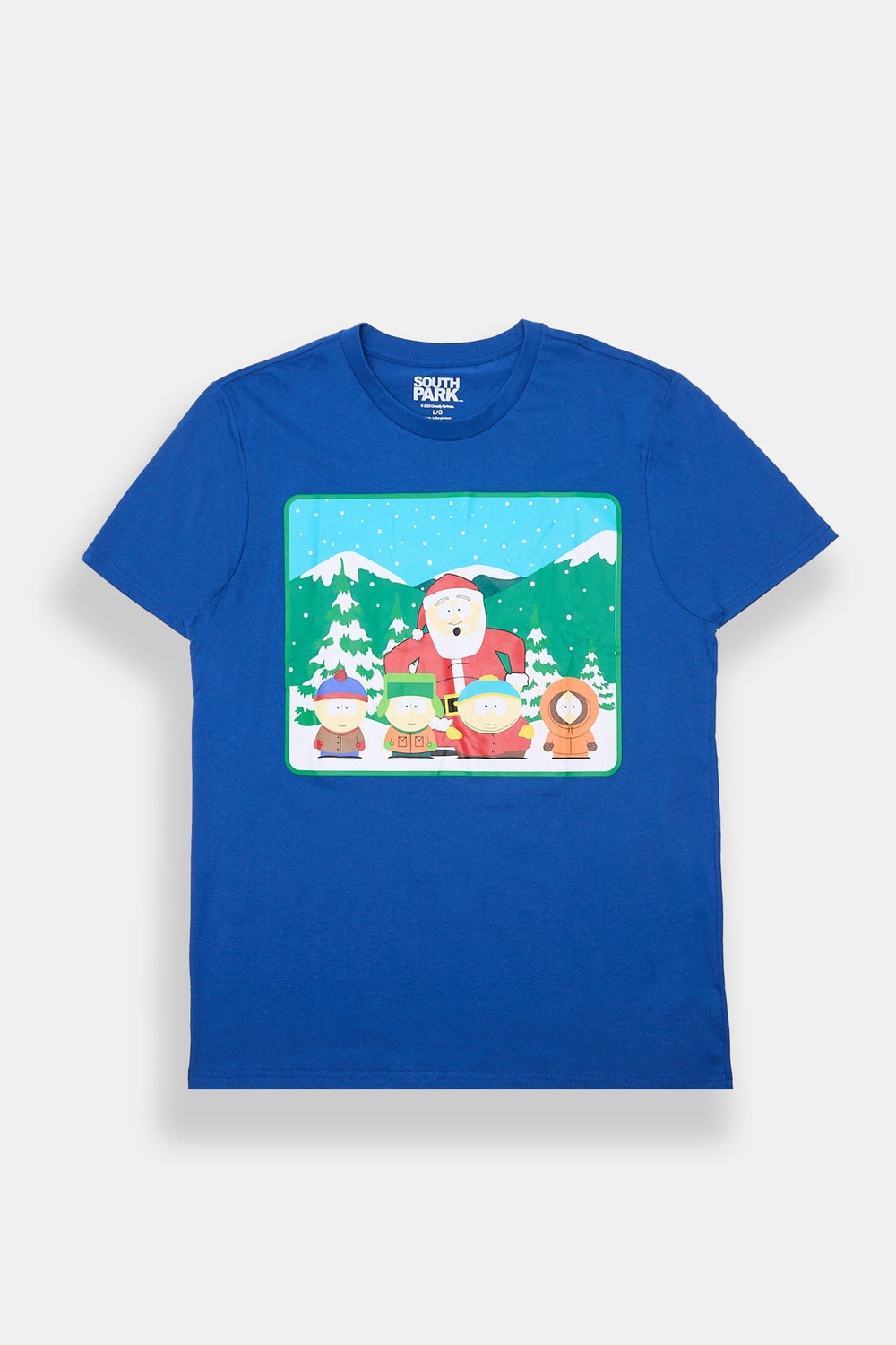 Mens South Park Santa Graphic T-Shirt Mens South Park Santa Graphic T-Shirt