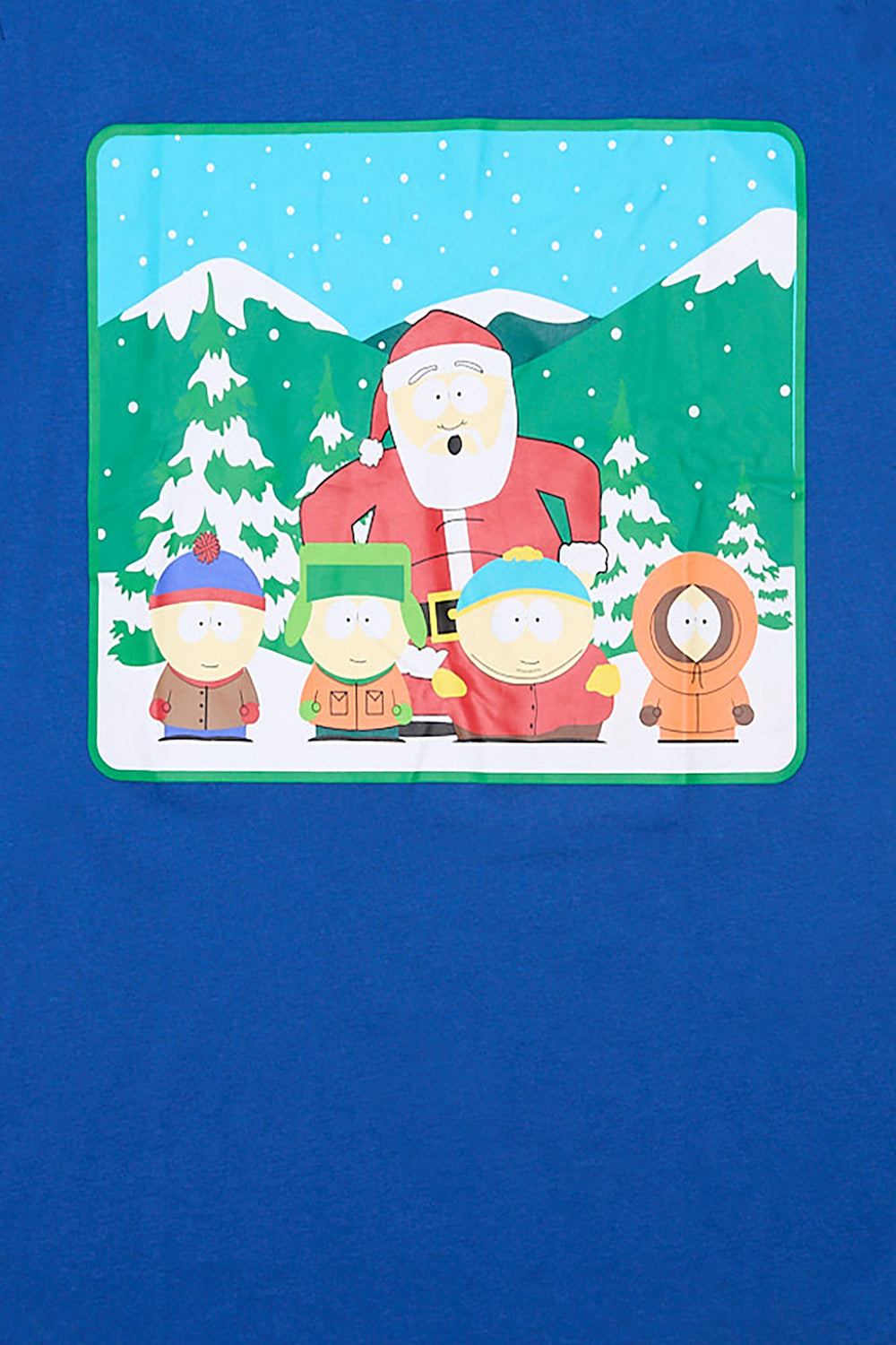 Mens South Park Santa Graphic T-Shirt Mens South Park Santa Graphic T-Shirt