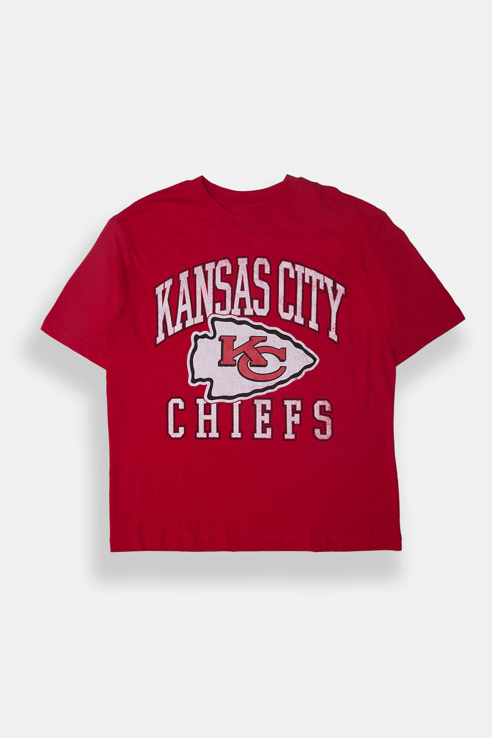 Mens Kansas City Chief Oversized T-Shirt Mens Kansas City Chief Oversized T-Shirt