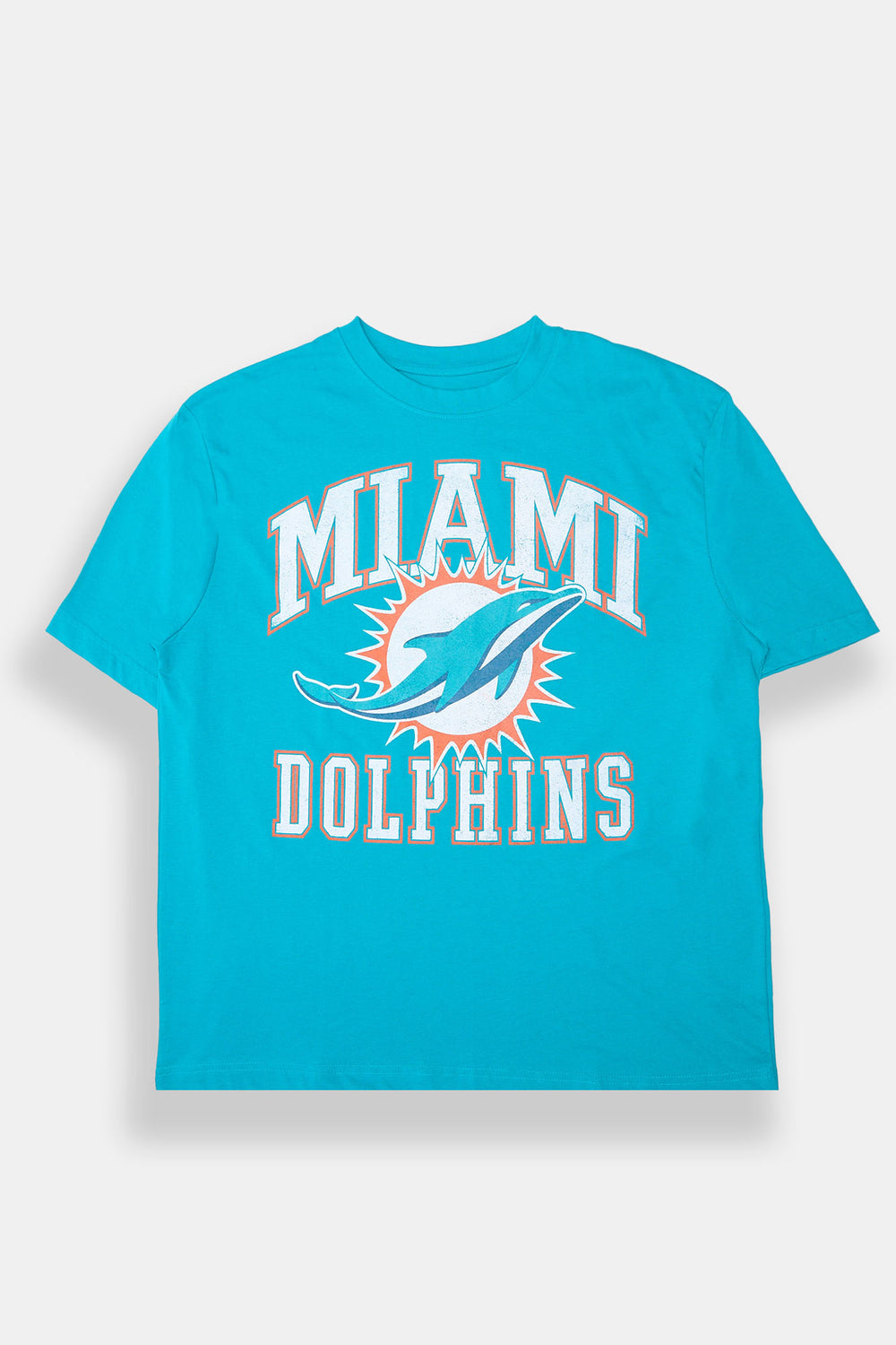Mens Miami Dolphins Oversized T-Shirt Mens Miami Dolphins Oversized T-Shirt
