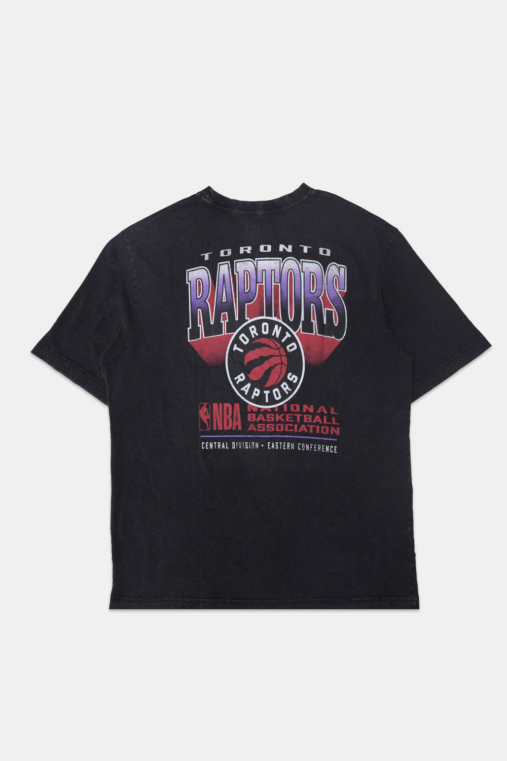 Mens Raptors Gradient Logo Oversized T-Shirt Mens Raptors Gradient Logo Oversized T-Shirt