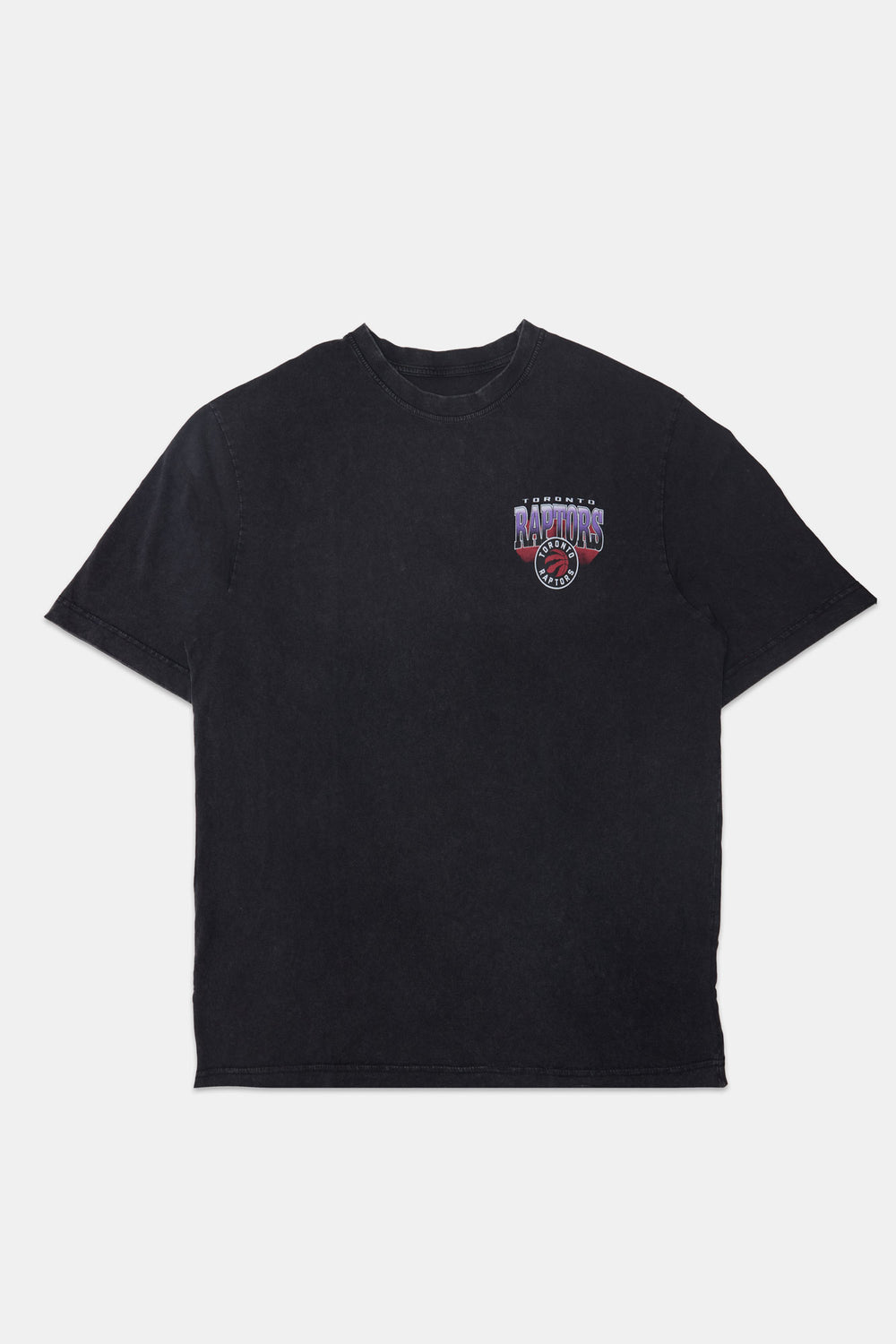 Mens Raptors Gradient Logo Oversized T-Shirt Mens Raptors Gradient Logo Oversized T-Shirt