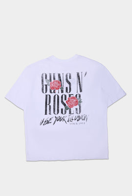 Mens Guns N' Roses Oversized T-Shirt