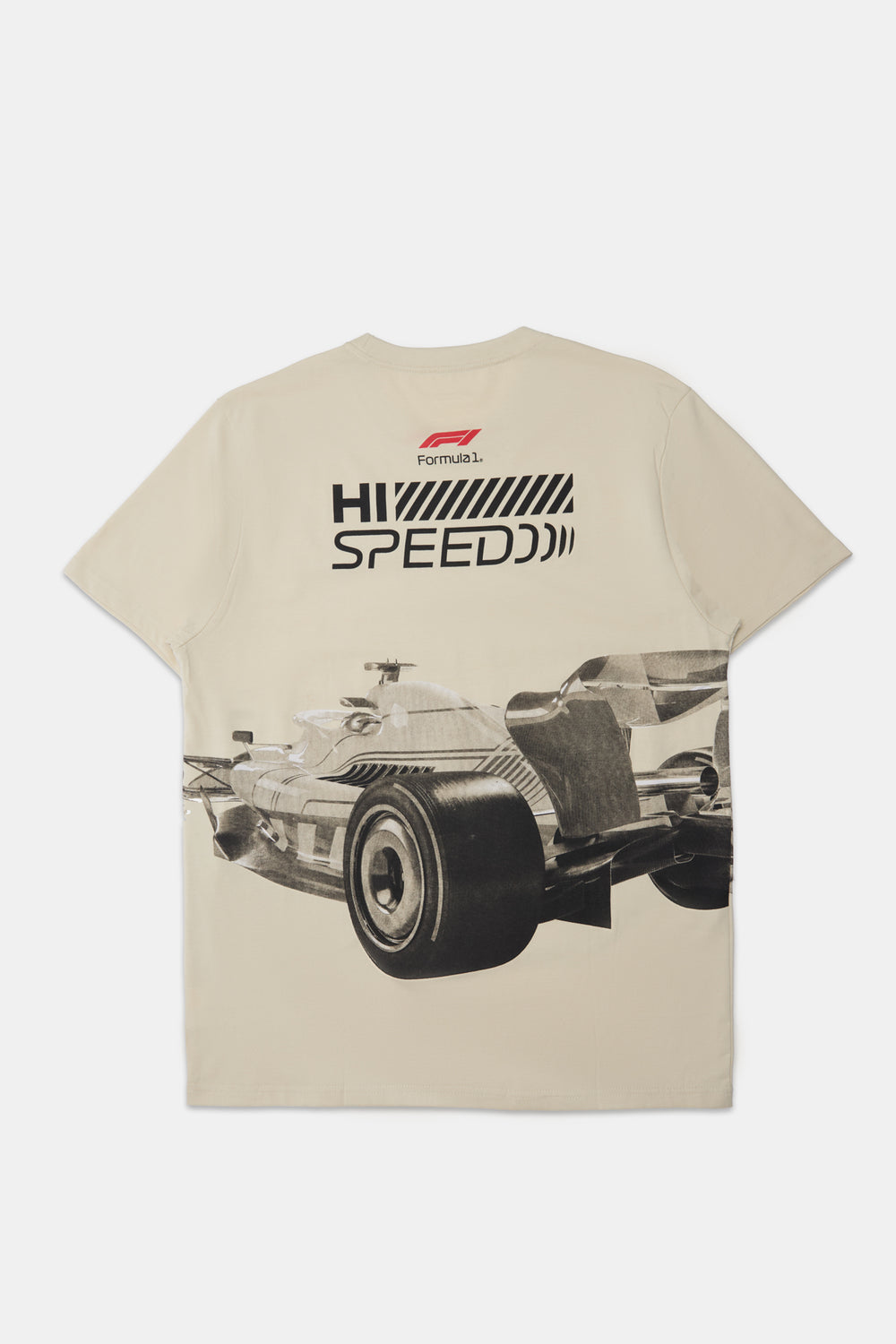 Mens Formula Hispeed Graphic T-Shirt Cream M - Main Image