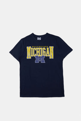 Mens Michigan Wolverines Logo T-Shirt