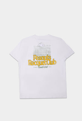Mens Peanuts Racquet Club T-Shirt