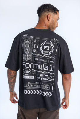Mens Formula 1 Grand Prix Graphic T-Shirt