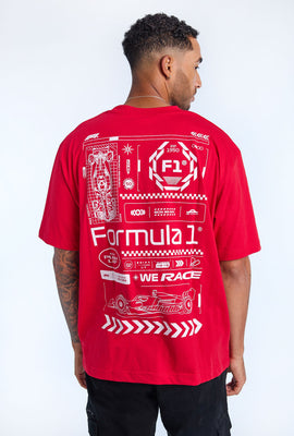 Mens Formula 1 Grand Prix Graphic T-Shirt
