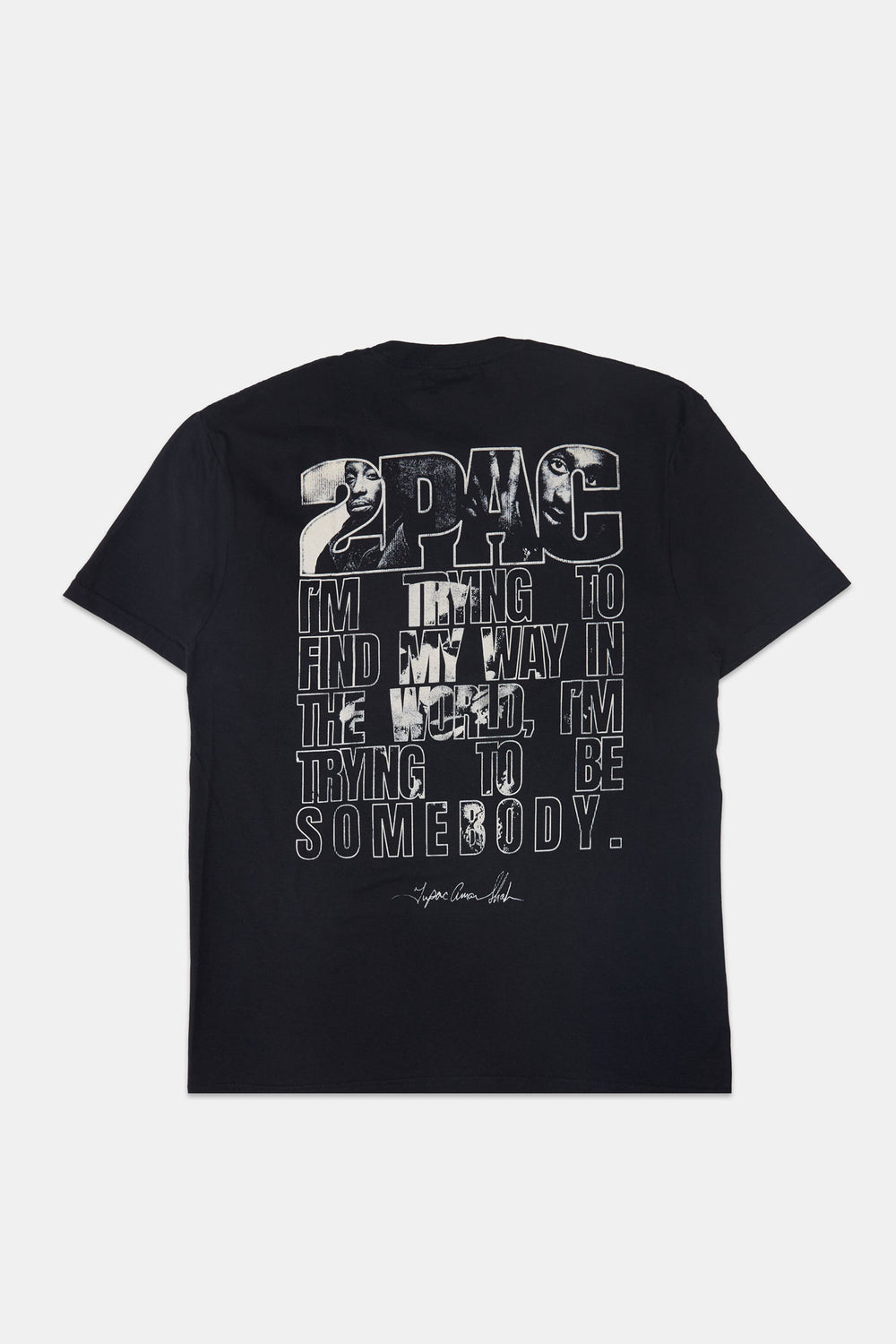 T-shirt imprimé 2Pac Trying To Be Somebody homme T-shirt imprimé 2Pac Trying To Be Somebody homme