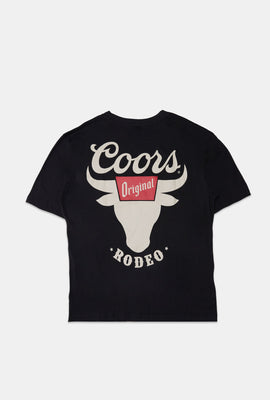 Mens Coors Rodeo Original Graphic T-Shirt