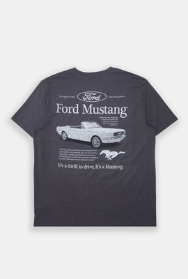 Mens Ford Mustang Thrill Graphic T-Shirt