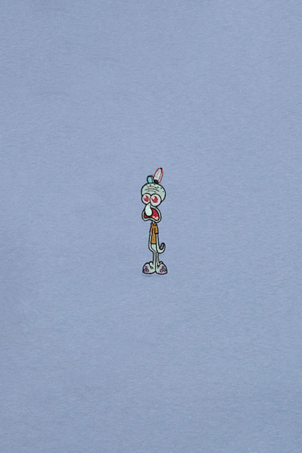Squidward Embroidered Graphic Oversized Tee Squidward Embroidered Graphic Oversized Tee