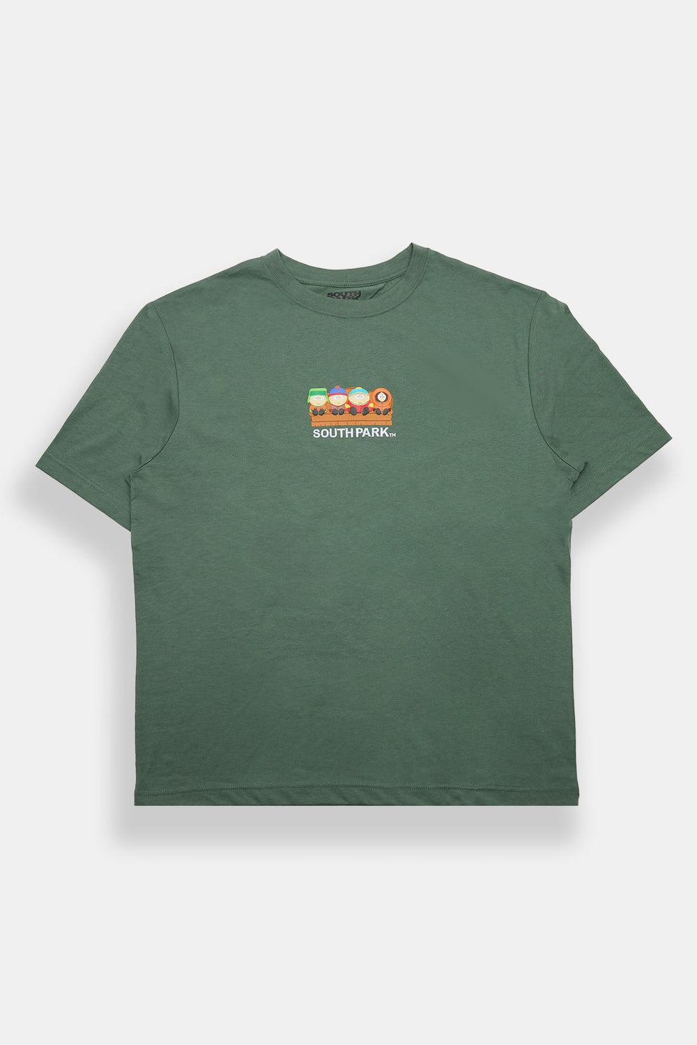 South Park Couch Embroidered Graphic Oversized Tee South Park Couch Embroidered Graphic Oversized Tee
