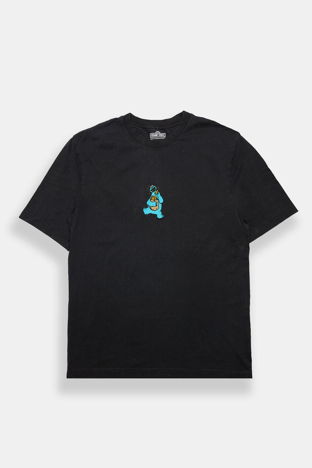 Cookie Monster Embroidered Oversized Tee Cookie Monster Embroidered Oversized Tee
