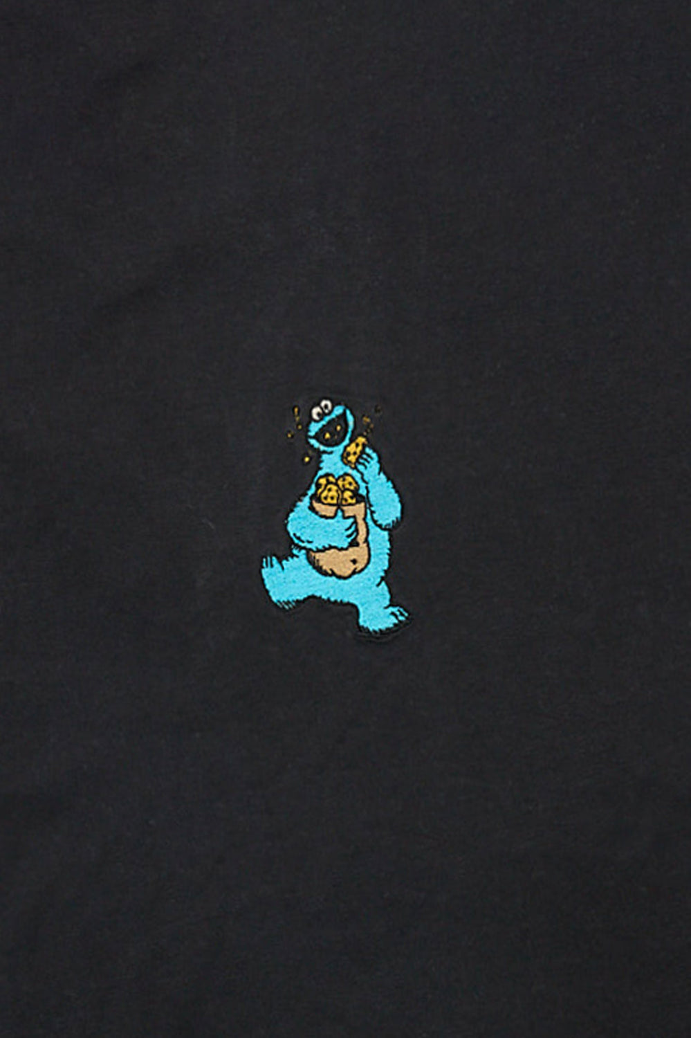 T-shirt surdimensionné brodé Cookie Monster T-shirt surdimensionné brodé Cookie Monster