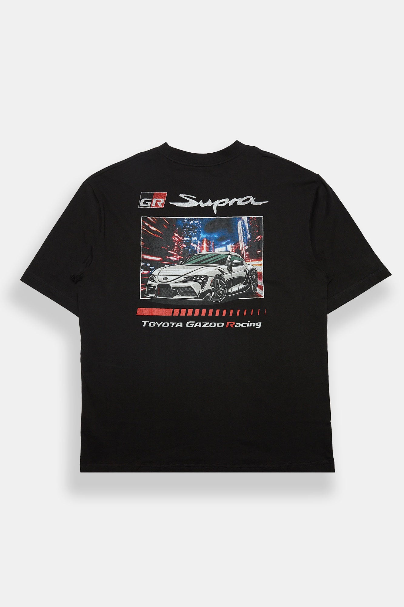 Toyota GR Supra Graphic Oversized Tee - Black /