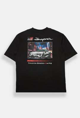 T-shirt surdimensionné imprimé Toyota GR Supra
