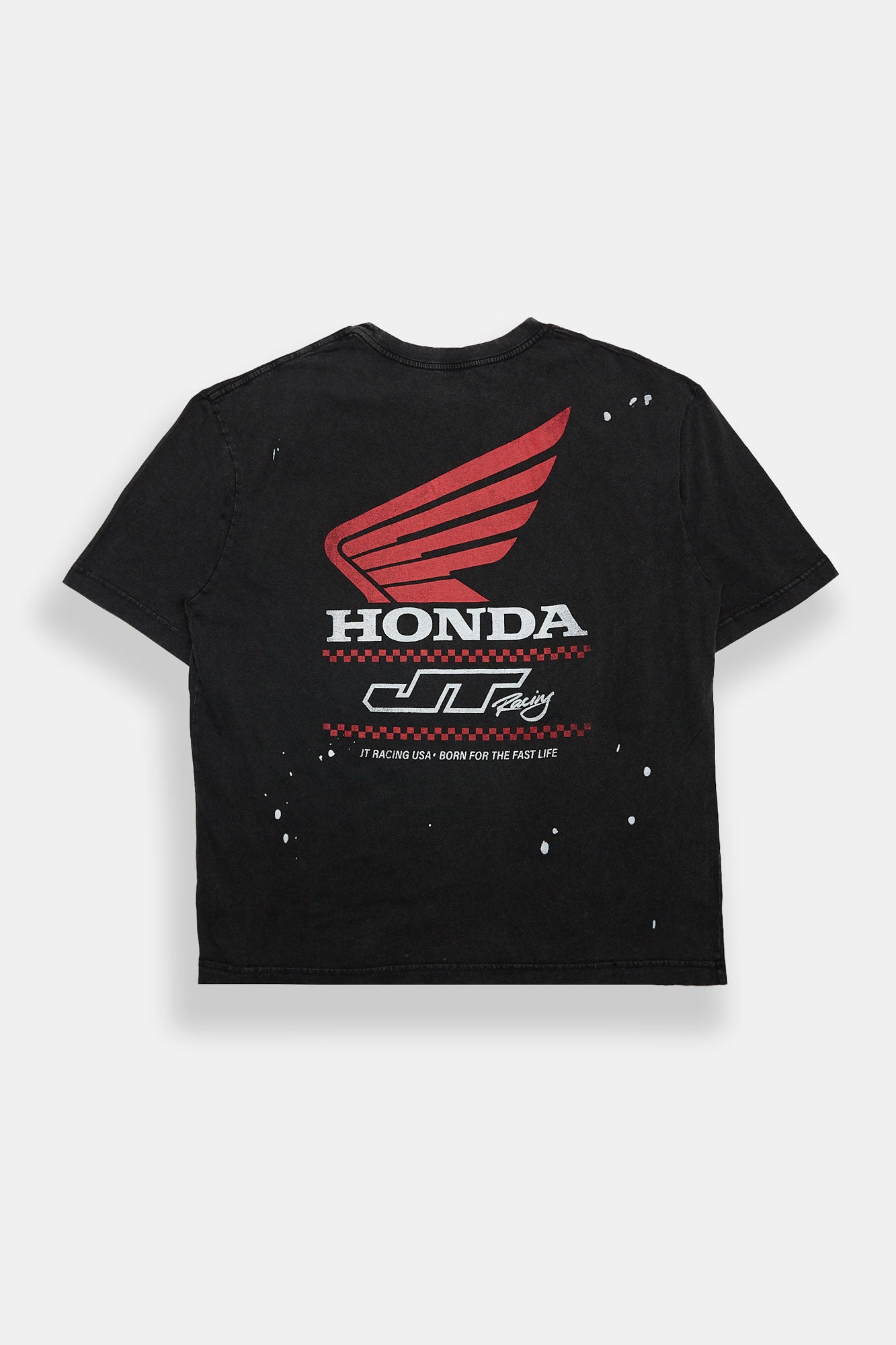Honda JT Racing Graphic Oversized Tee - Black /